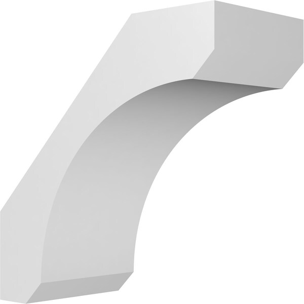Ekena Millwork 6-in. W x 12-in. D x 12-in. H Legacy Architectural Grade PVC Knee Brace BRCP06X12X12LEC - main